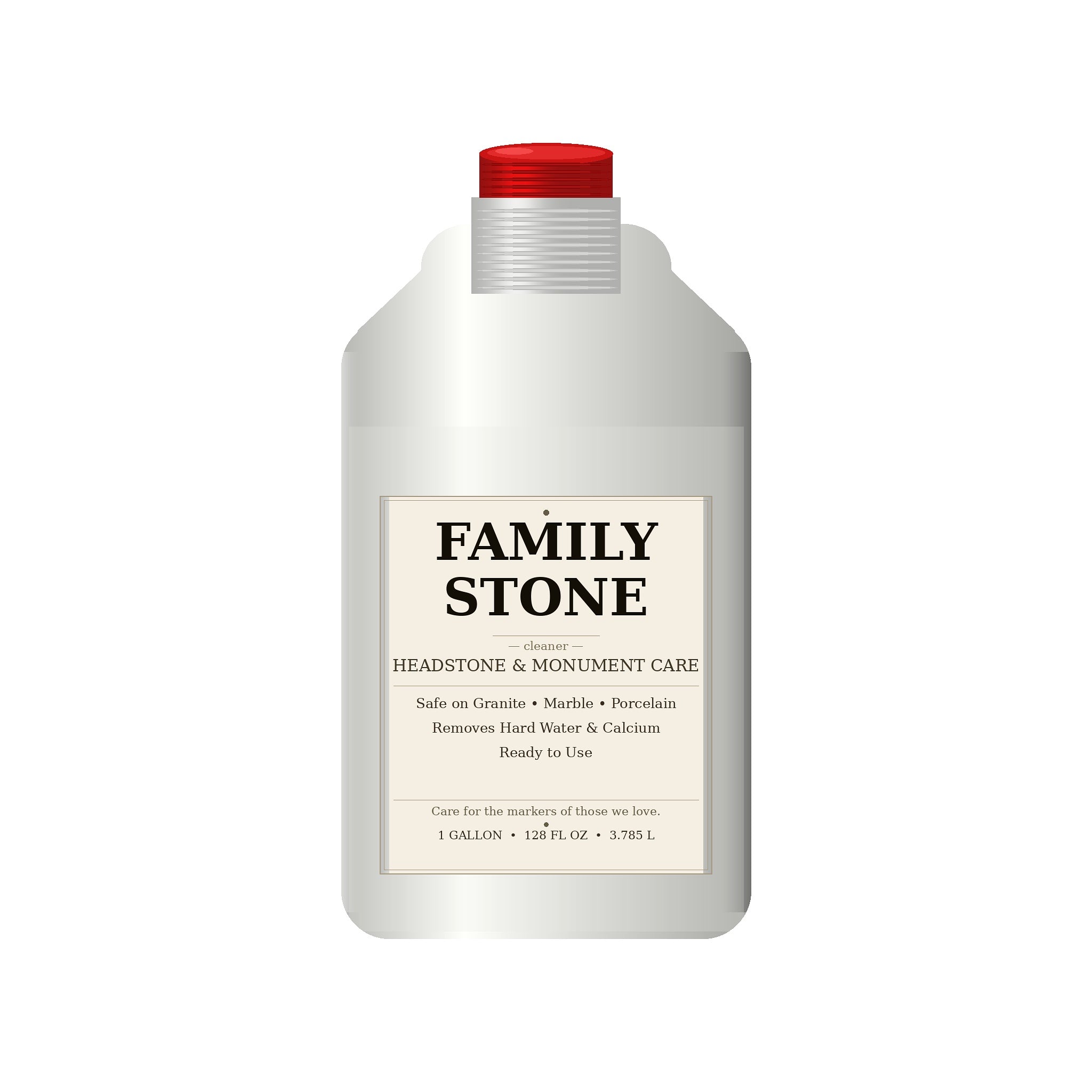 Family Stone Cleaner — 1 Gallon