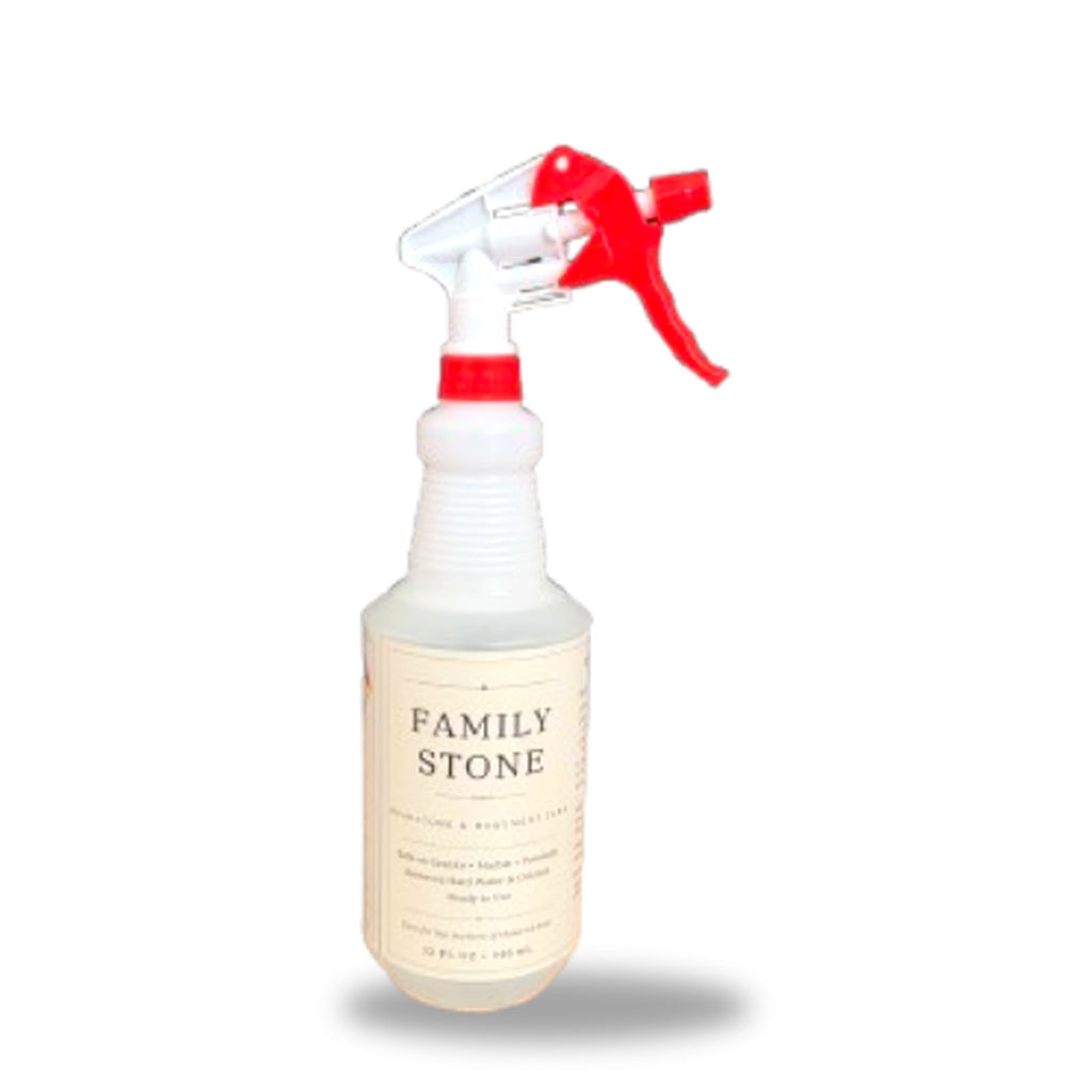 Family Stone Cleaner — 32 oz Spray Bottle